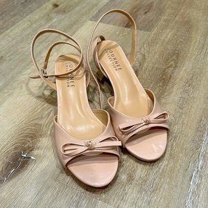 Journee Collection Taupe Kitten Heels Size 10